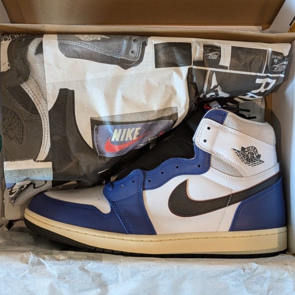 Jordan 1 High OG Rare Air "Deep Royal Blue" Men's Size US 13